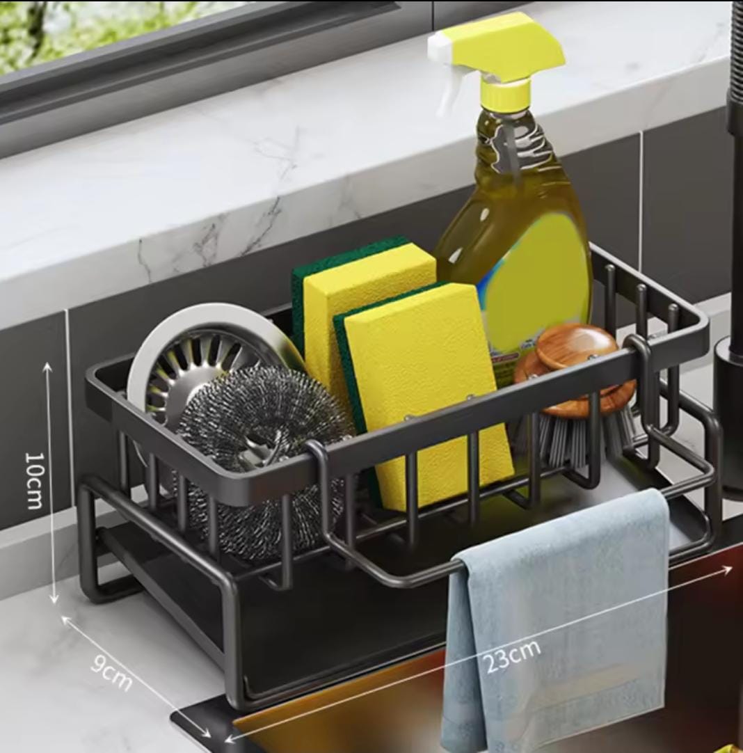 Kitchen Dishwash And Sponge Organizer, Kitchen Faucet Sponge Rack, Sink Drain Rack, Bathroom Supplies Rack Kitchen Dishwash And Sponge Organizer, Kitchen Faucet Sponge Rack, Sink Drain Rack, Bathroom Supplies Rack